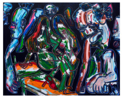 Baby Lets Talk Painting