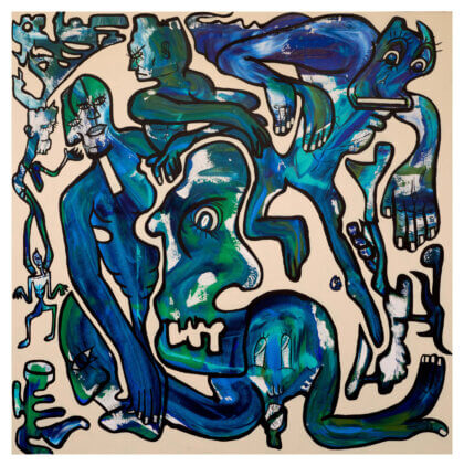 Bird's eye view Painting