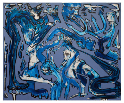Cold as ice Painting