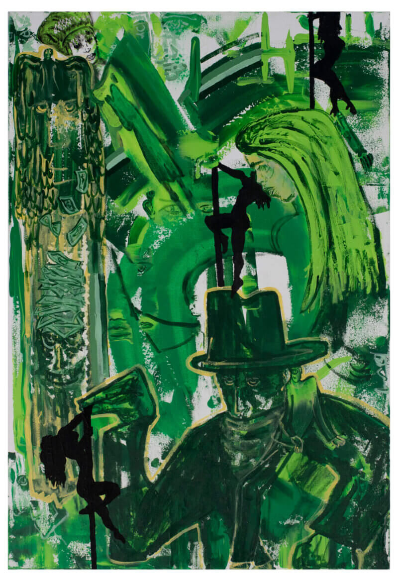 Green Machine Painting