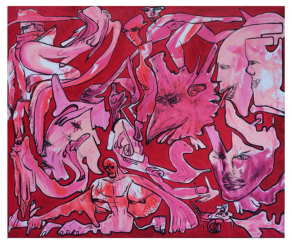 Me, you, and smoothbrain Painting