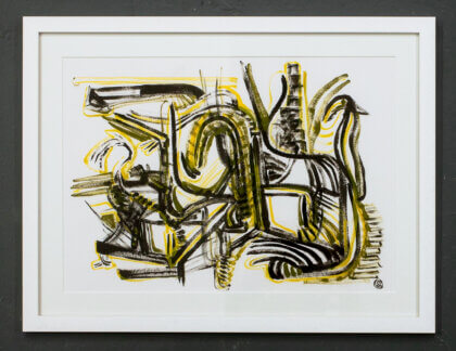 #4 - Amusement Park in Green & Cadmium Yellow